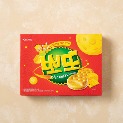 [크라운] 뽀또 치즈타르트 322g