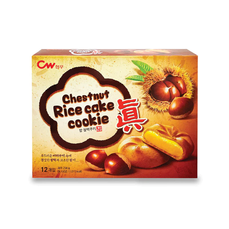 청우 찰떡쿠키 / 밤 찰떡 쿠키 RICE CAKE COOKIE ORIGINAL /CHESTNUT KMALL09