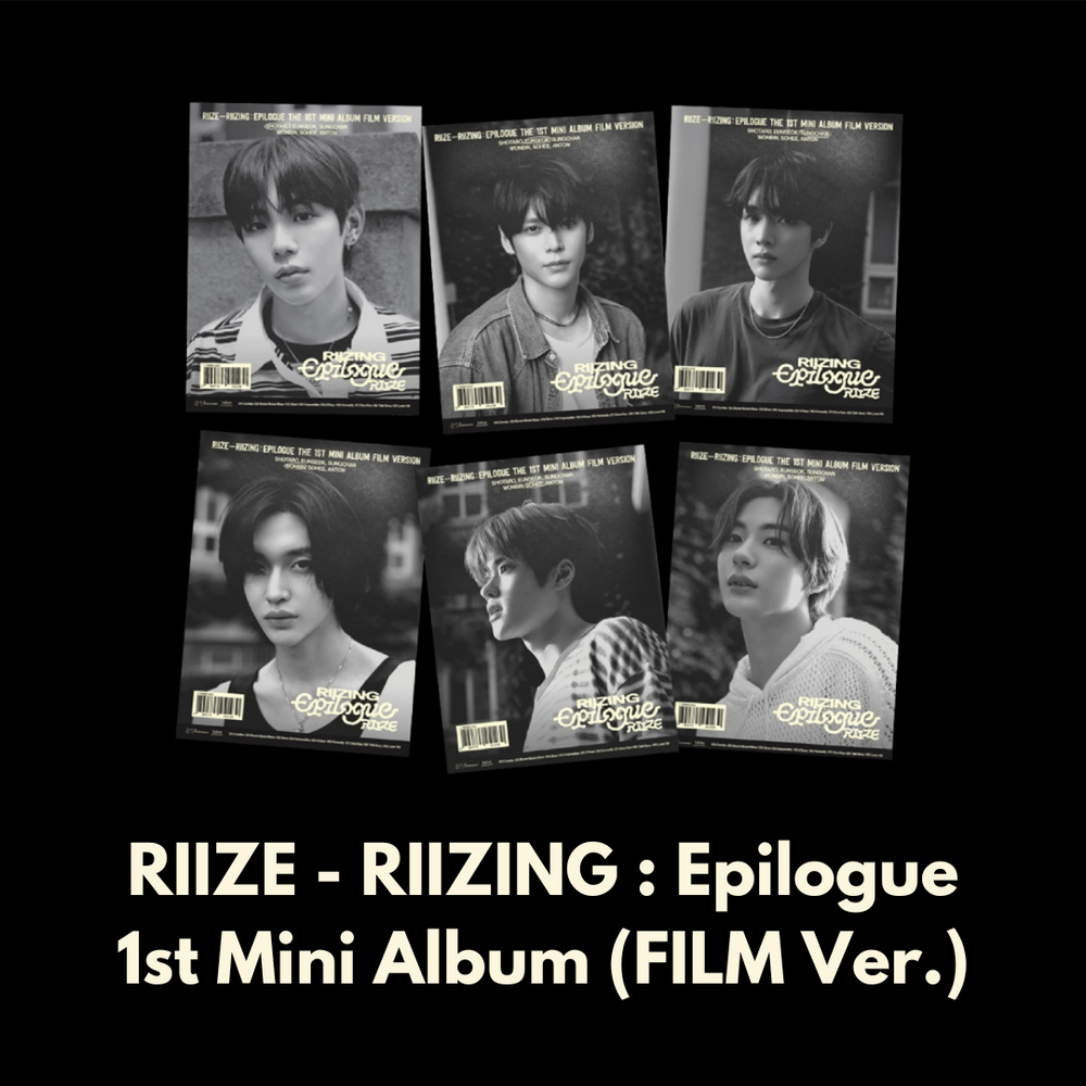 Special Price💿 RIIZE - RIIZING : Epilogue / 1st Mini Album (FILM Ver.)