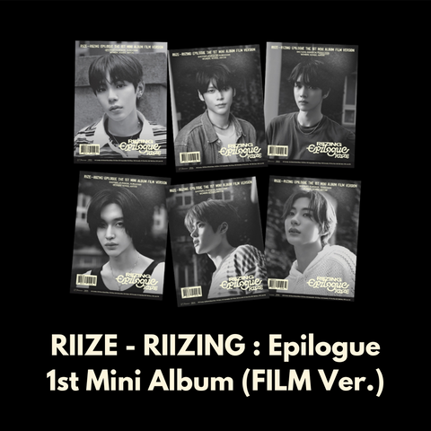 [PRE-ORDER] 라이즈 RIIZE - RIIZING : Epilogue / 1st Mini Album (FILM Ver.)