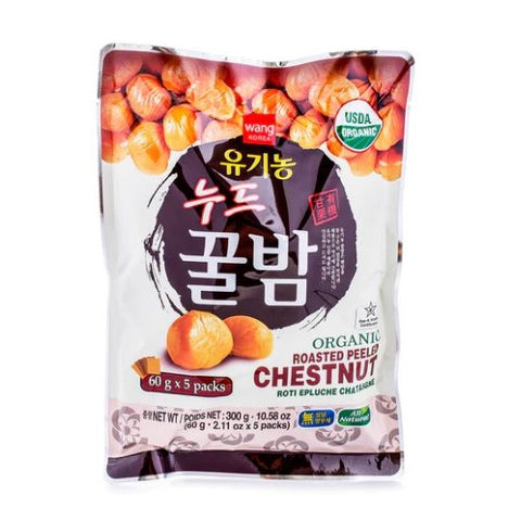 유기농 누드 꿀밤 Roasted peeled Chestnut 300g