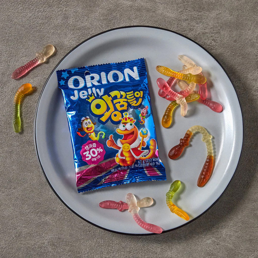 Orion Wang Kkumteuli / SOUR Kkumteuli ORION SNAKE JELLY SOUR JELLY 67g