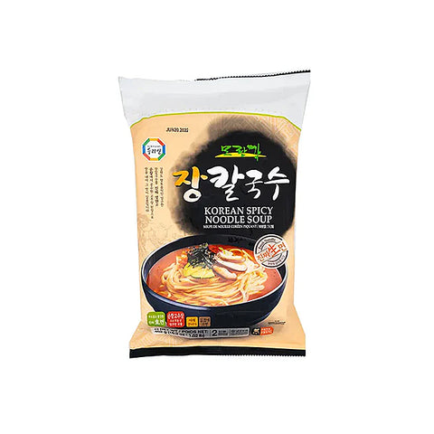 SYDNEY ONLY🚛 모란각 장 칼국수 해물 칼국수 MORANGAK KOREAN SPICY / SEAFOOD NOODLE SOUP 460g