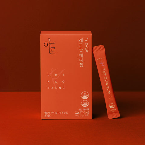 #체지방감소 #자몽허니블랙티 시쿠탱 레드문 에디션 Shi koo taeng Redmoon edition 30 sticks