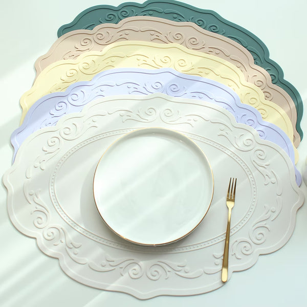 [포시엘라] 포시엘라 실리콘 식탁매트 테이블 매트 깔개 패드 방수 북유럽 | [POSIELRA] Silicone Table Mat