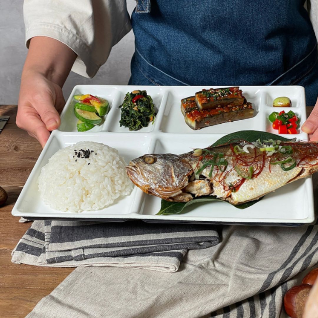 [argee] Enamel One Plate 30cm