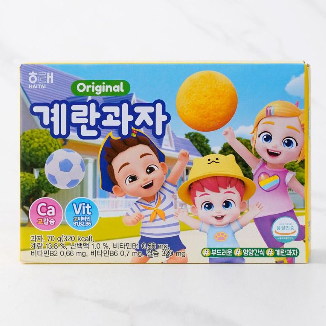 Soft & Nutritious😋 Haitai Egg Biscuits 70g