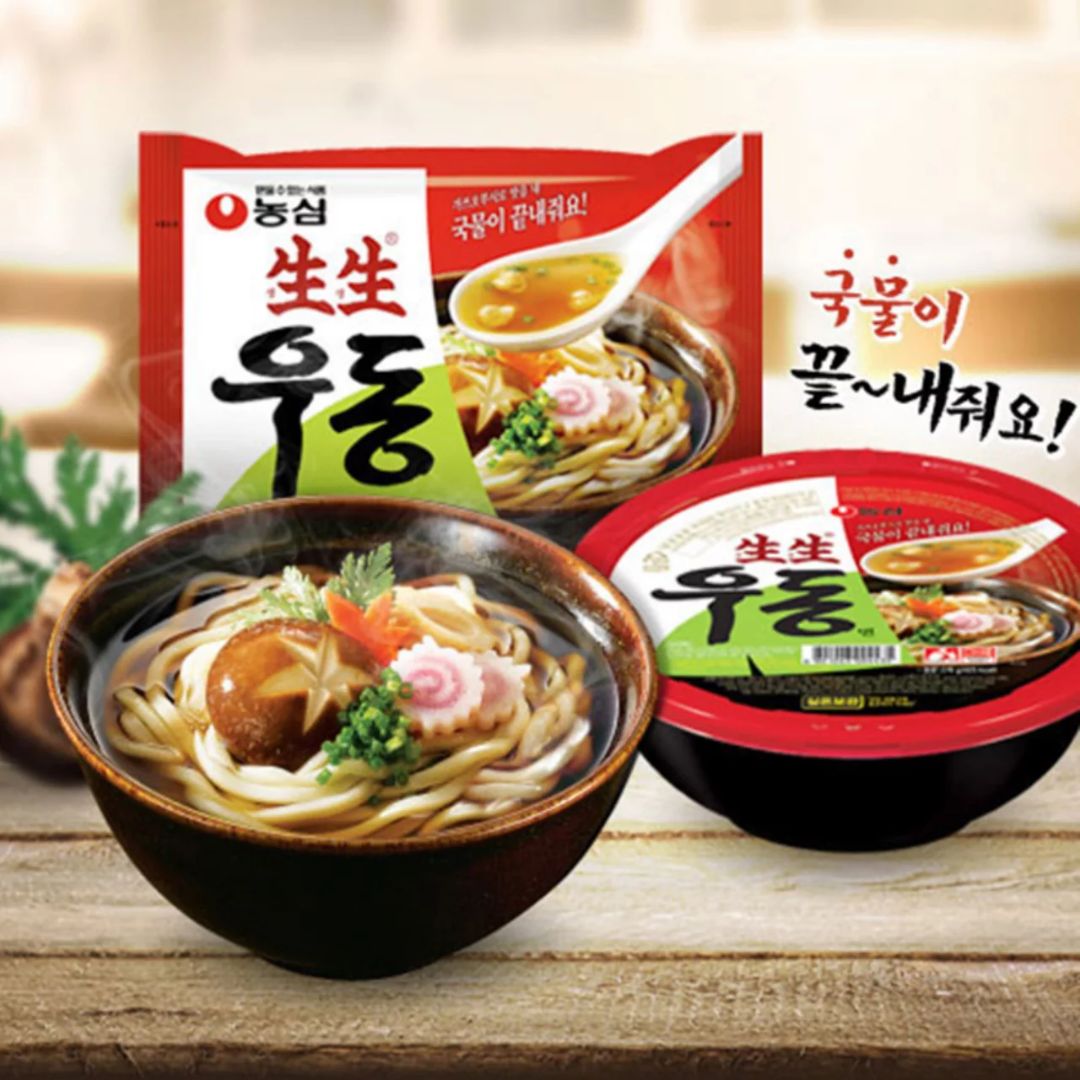 Special Price✨Nongshim Saengsaeng Udon Cup 276g