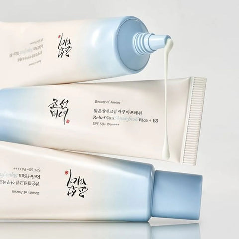 조선미녀 맑은 쌀 선크림 아쿠아프레쉬 +B5 50ml