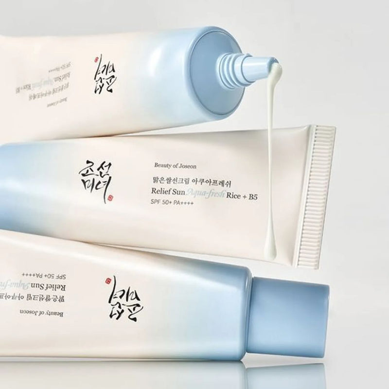 조선미녀 릴리프 선 아쿠아 프레시 : 라이스 + B5 50ml