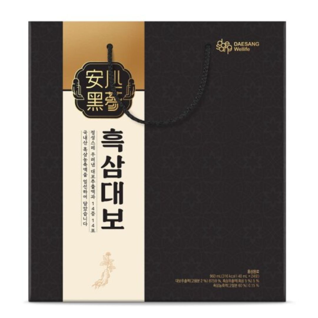 한뿌리 흑삼대보 40ml 24포 흑삼왕보물 40ml (24팩)