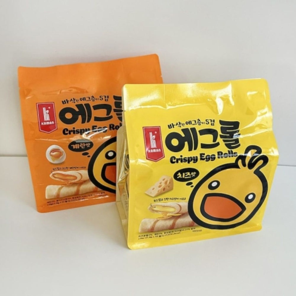 Kaman egg roll giòn 218g [vị trứng nguyên bản / vị phô mai]