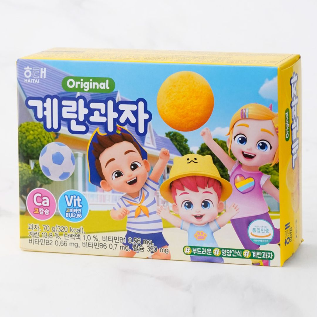 해태계란과자 45g Egg Snack