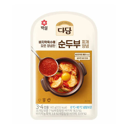[CJ] 다담 순두부찌개 양념 140g