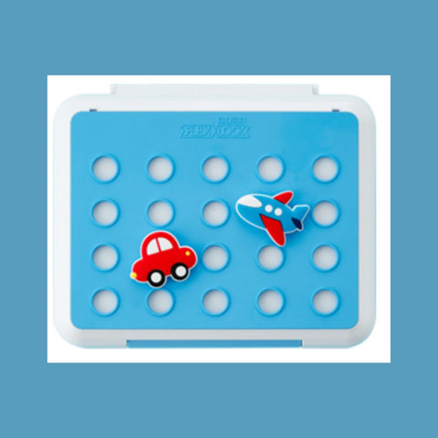 Flex&Lock Kids Lunchbox Set (Pink/Blue/Green)