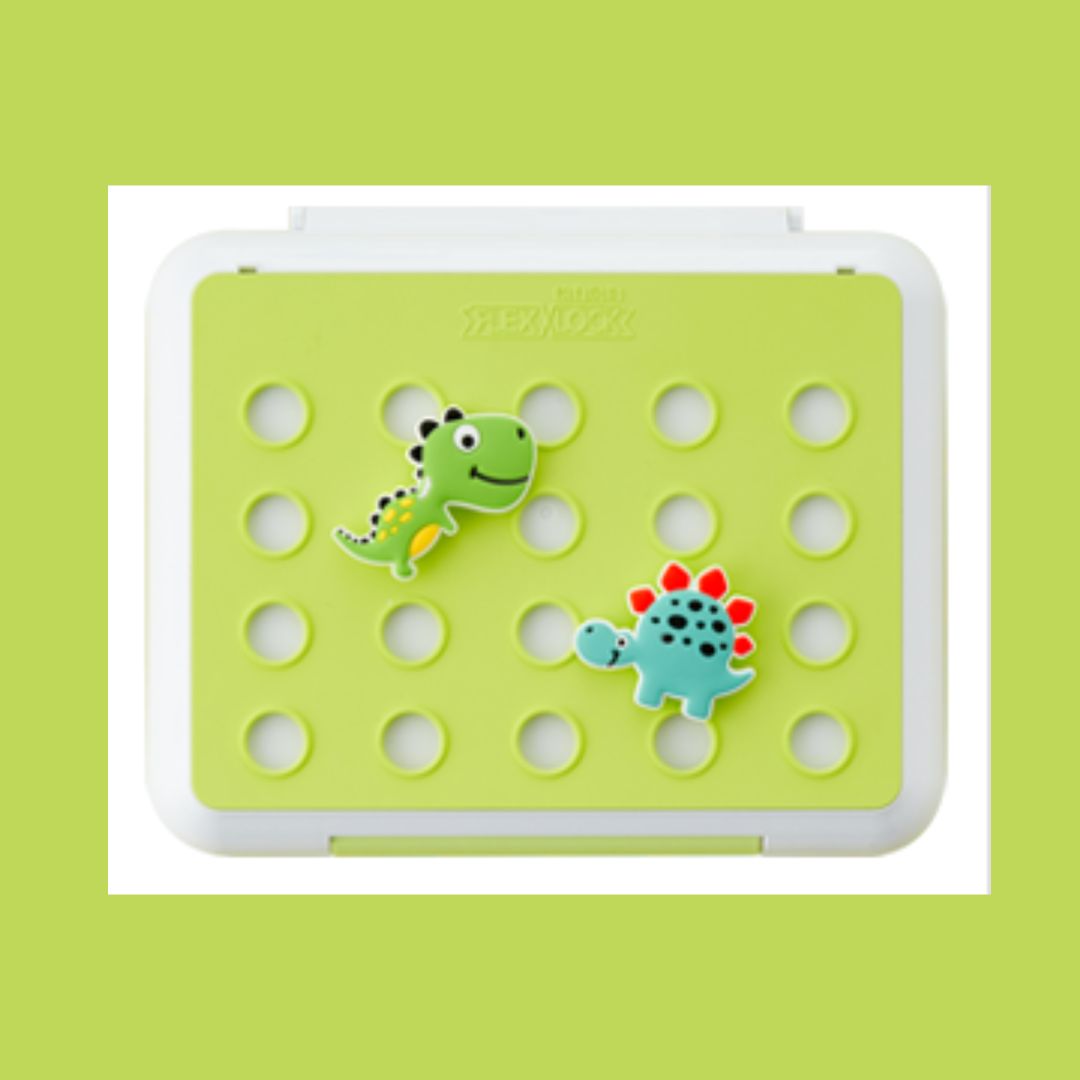 Flex&Lock Kids Lunchbox Set (Pink/Blue/Green)