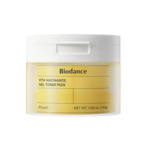 Biodance Vita Niacinamide Gel Toner Pads 60Pads