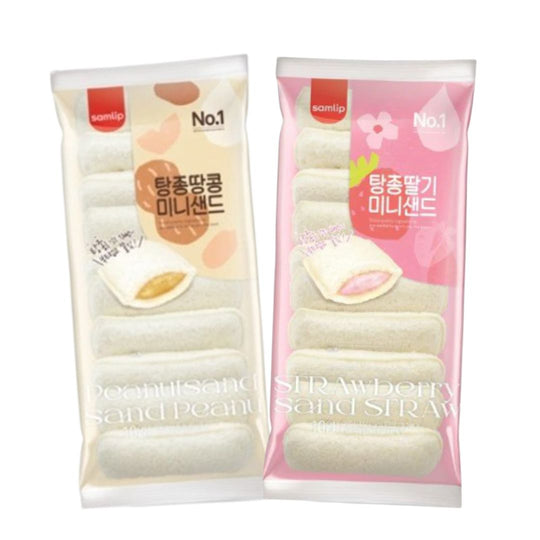 SYDNEY ONLY🚚 삼립 탕종 미니샌드 200g 2종 택1 (땅콩/딸기)