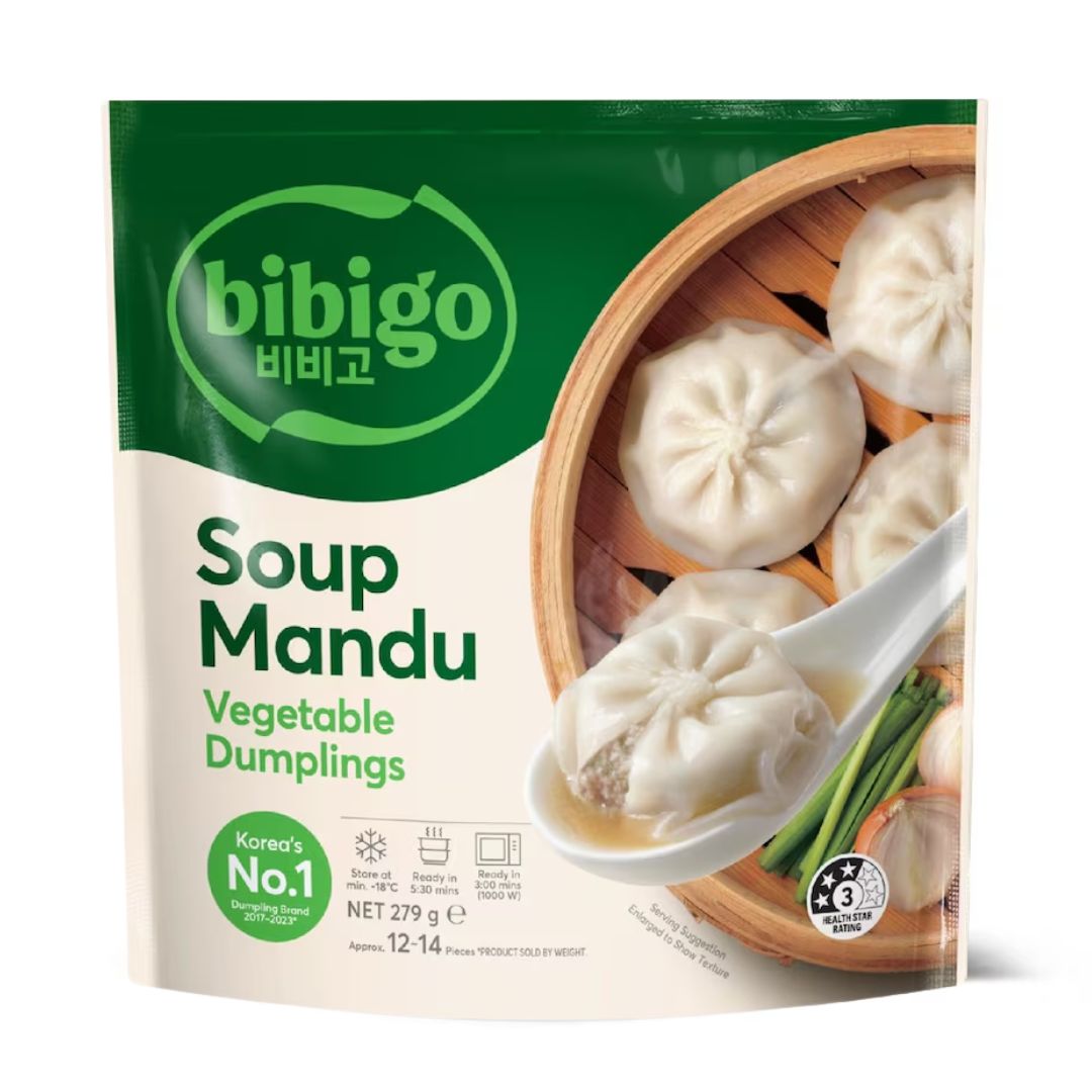 SYDNEY ONLY🚛비비고 수프 만두 279g 2종 택1 (야채 / 생강)