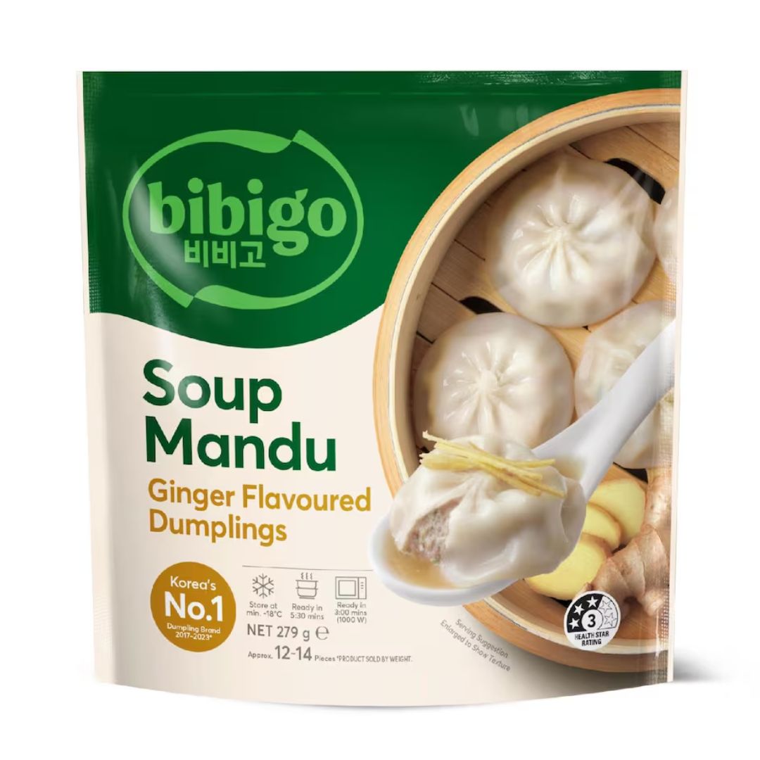 SYDNEY ONLY🚛비비고 수프 만두 279g 2종 택1 (야채 / 생강)
