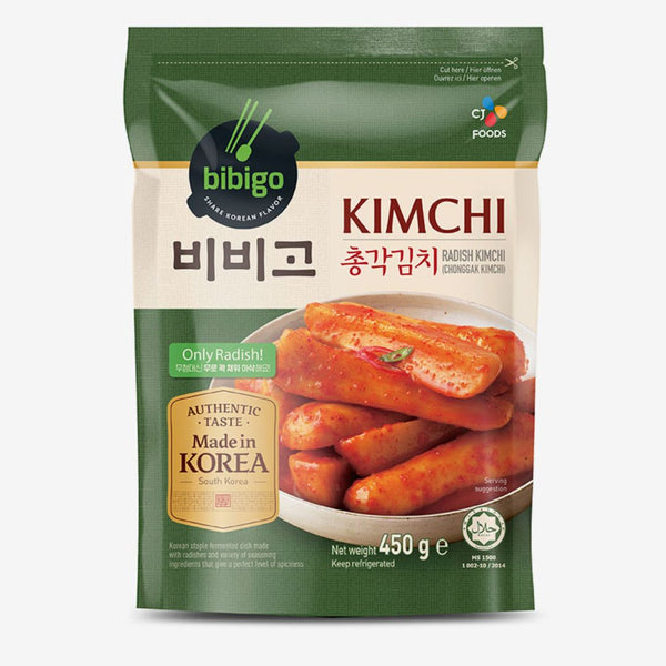 CJ 비비고 총각김치 450g | [CJ] Bibigo Radish Kimchi 450g