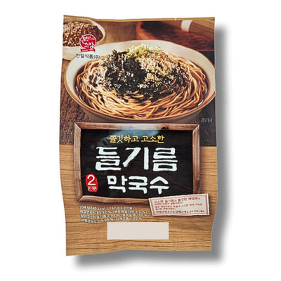 Chewy & Savory Perilla Oil Buckwheat Noodles 334g _2 serving