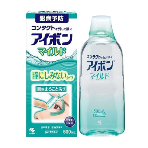 Aibon Refreshing Eye Wash & Cleaning Solution 500ml 3 Types