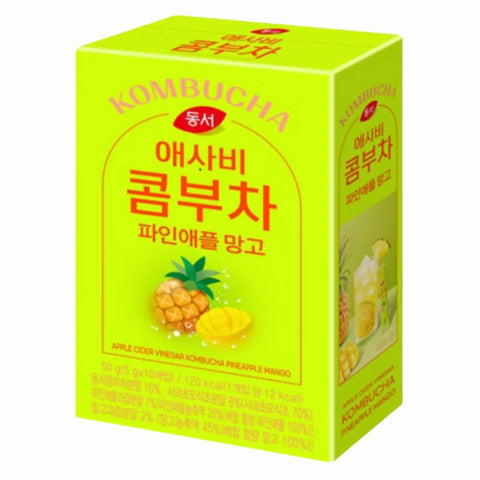 A Tasty, Healthy Refresh🍋 Dongsuh ACV Kombucha 10 Sticks (3Flavors)