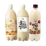 우리술 톡쏘는 막걸리 (쌀/알밤/복숭아) 750ml