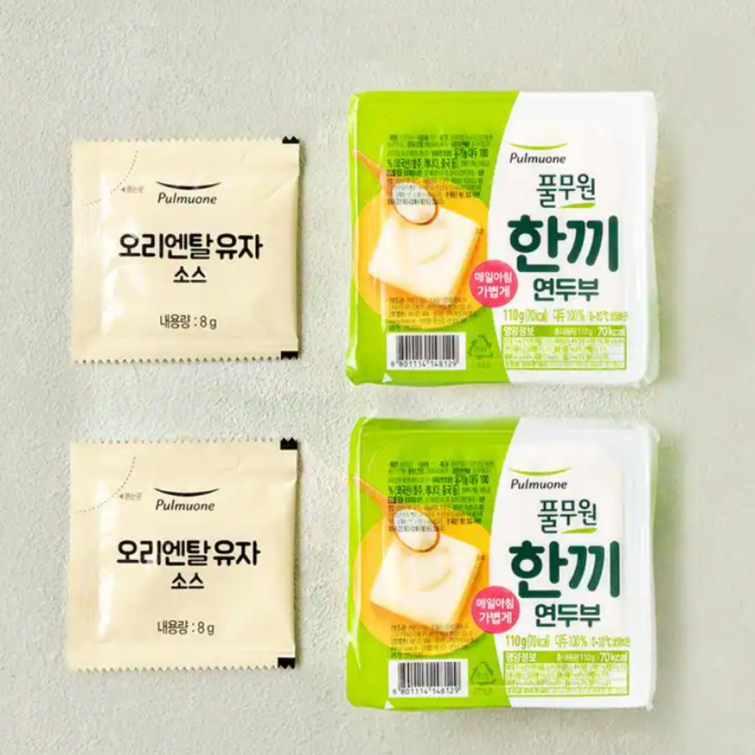 SYDNEY ONLY🚛 Pulmuwon Ready-to-Eat Soft Tofu 220g (2 Flavors)