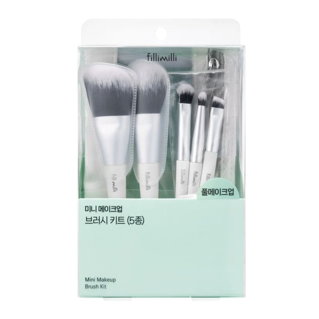 Fillimilli Mini Makeup Brush Kit 5 Brushes