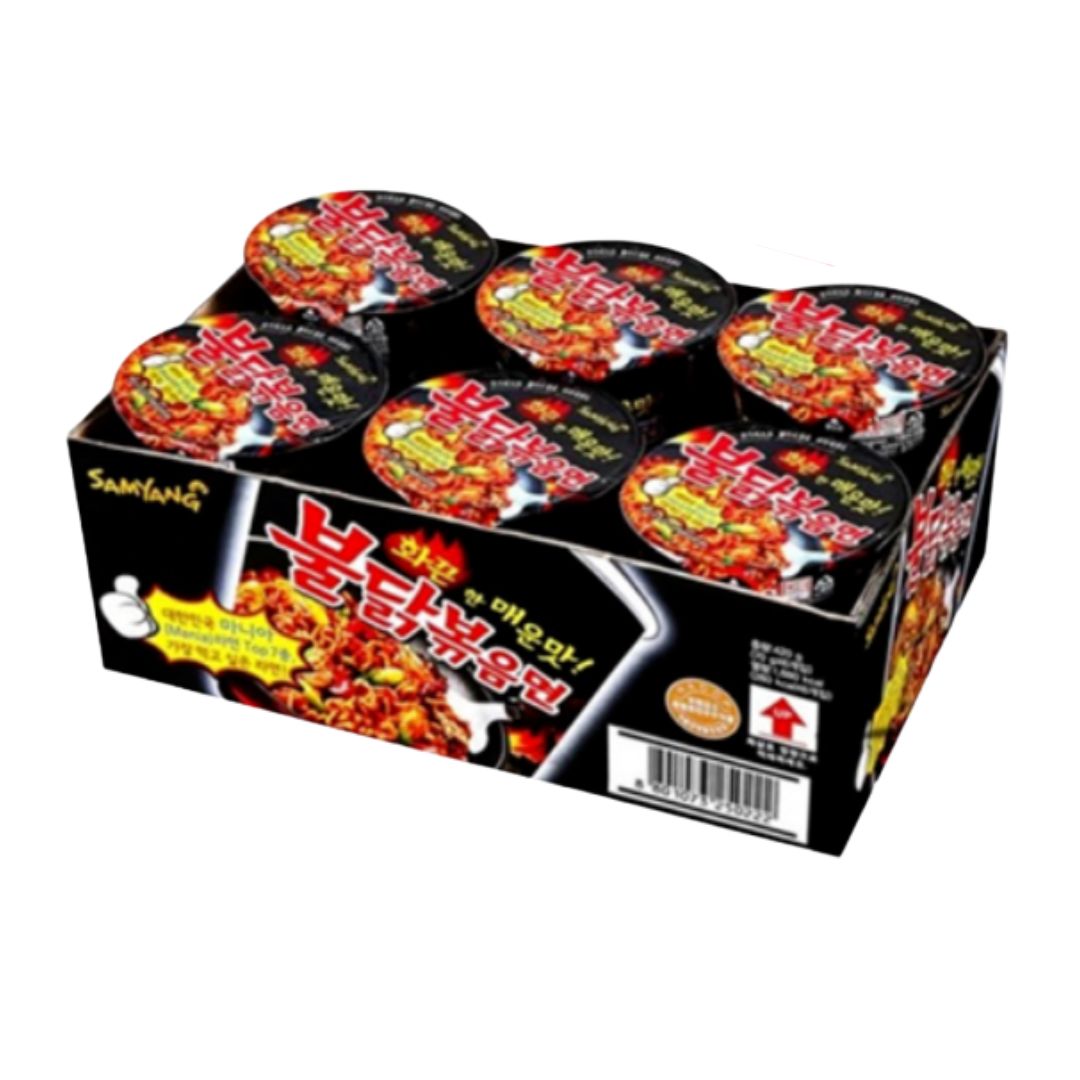 삼양 불닭볶음면 / 까르보불닭볶음면 (소)*6개 SY불닭 /까르보불닭라면(소컵) 6P