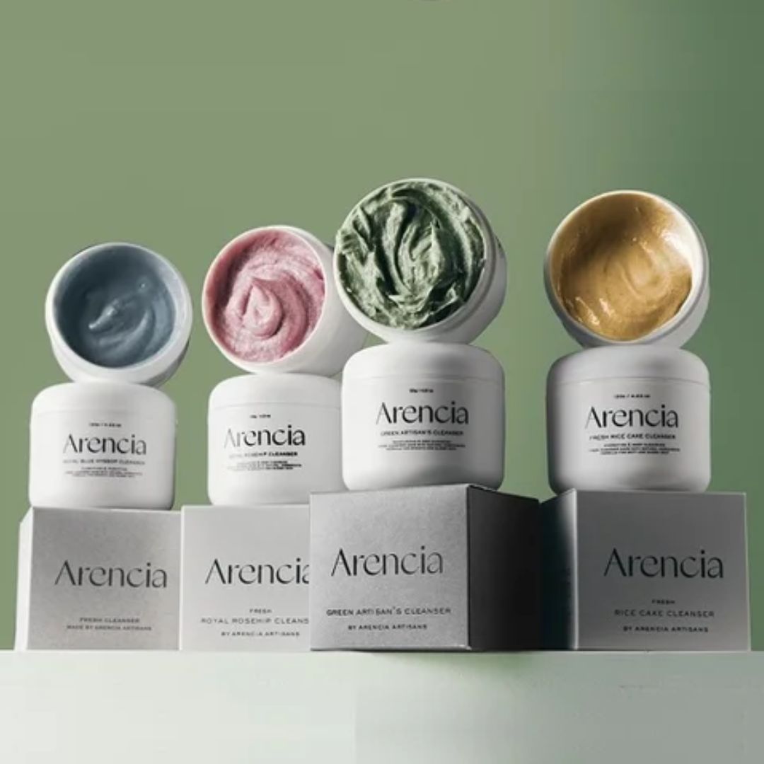 ARENCIA Rice Mochi Cleanser 120g 4 Types