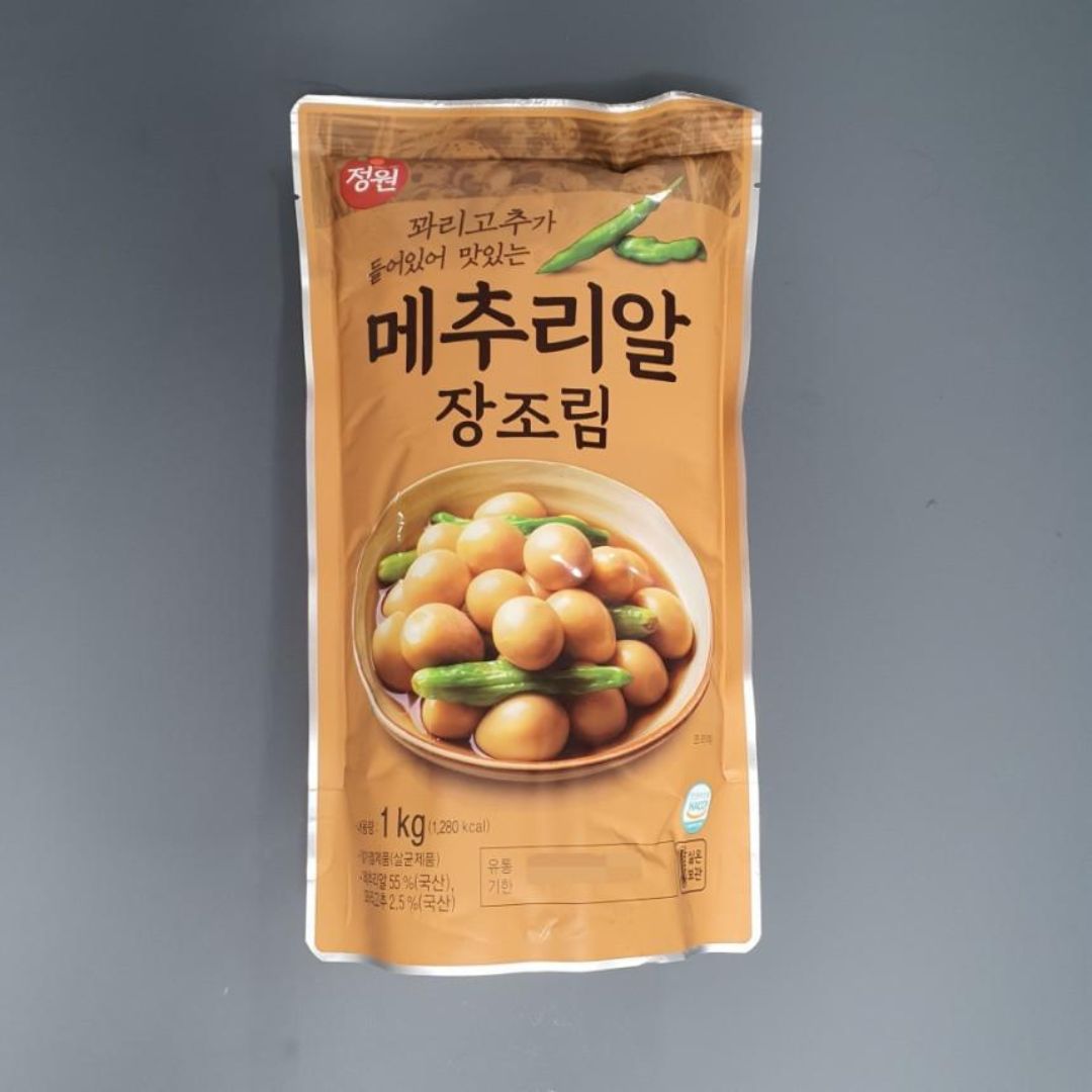 [JEONGWEON] Braised Quail Egg 500g