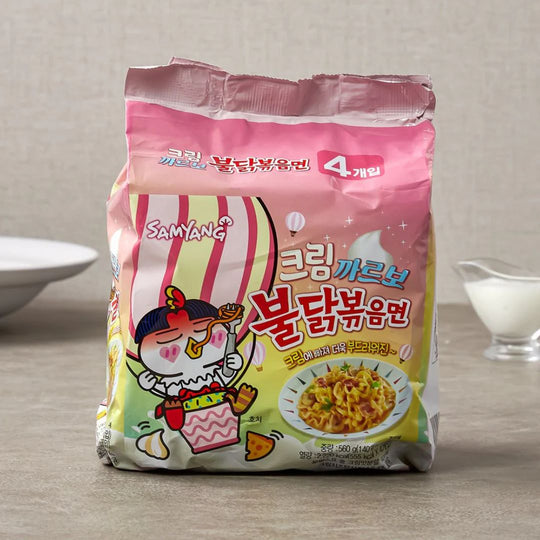 삼양 크림까르보 불닭볶음면 140g*4입