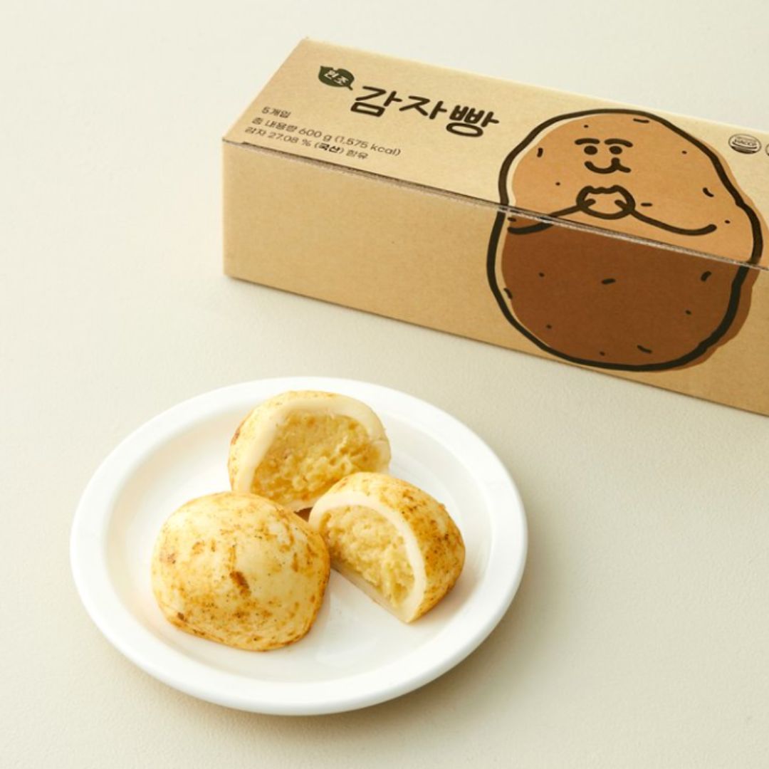 SYDNEY ONLY🚛 [Gamjabat]  Original Potato Bread 120g x 5p