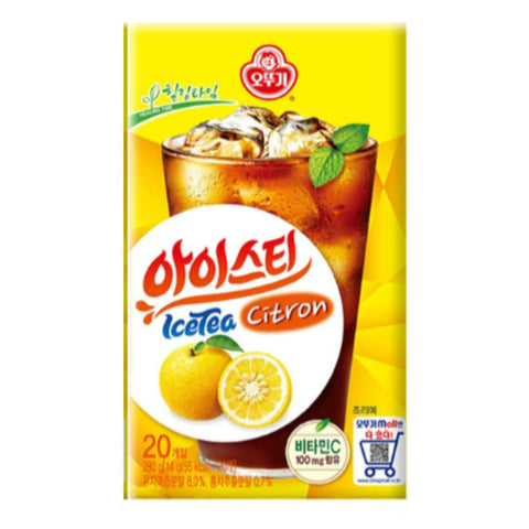 오뚜기 아이스티 20T 3종 택1 매실 / 복숭아 / 유자