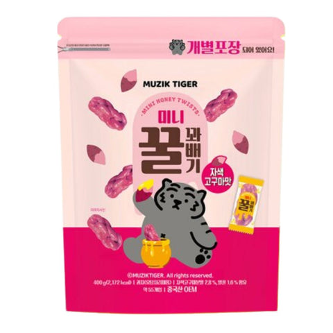 Muzik Tiger Mini Honey Twisted Snack 400g Choose 1 of 3