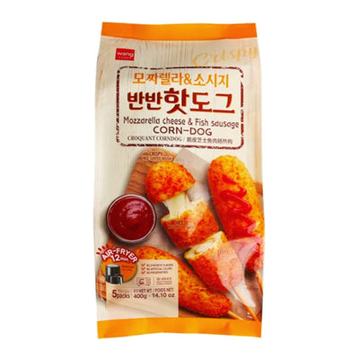 SYDNEY ONLY🚛 WANG FROZEN CRISPY MOZZARELLA CORNDOG 80GX5