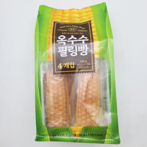 촉촉하고 달콤한 필링😋 옥수수 필링빵 4개입  