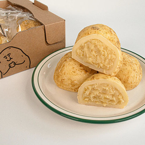 줄서서 먹는 춘천카페 원조!! 감자밭 오리지널 감자빵 120g x 5개입