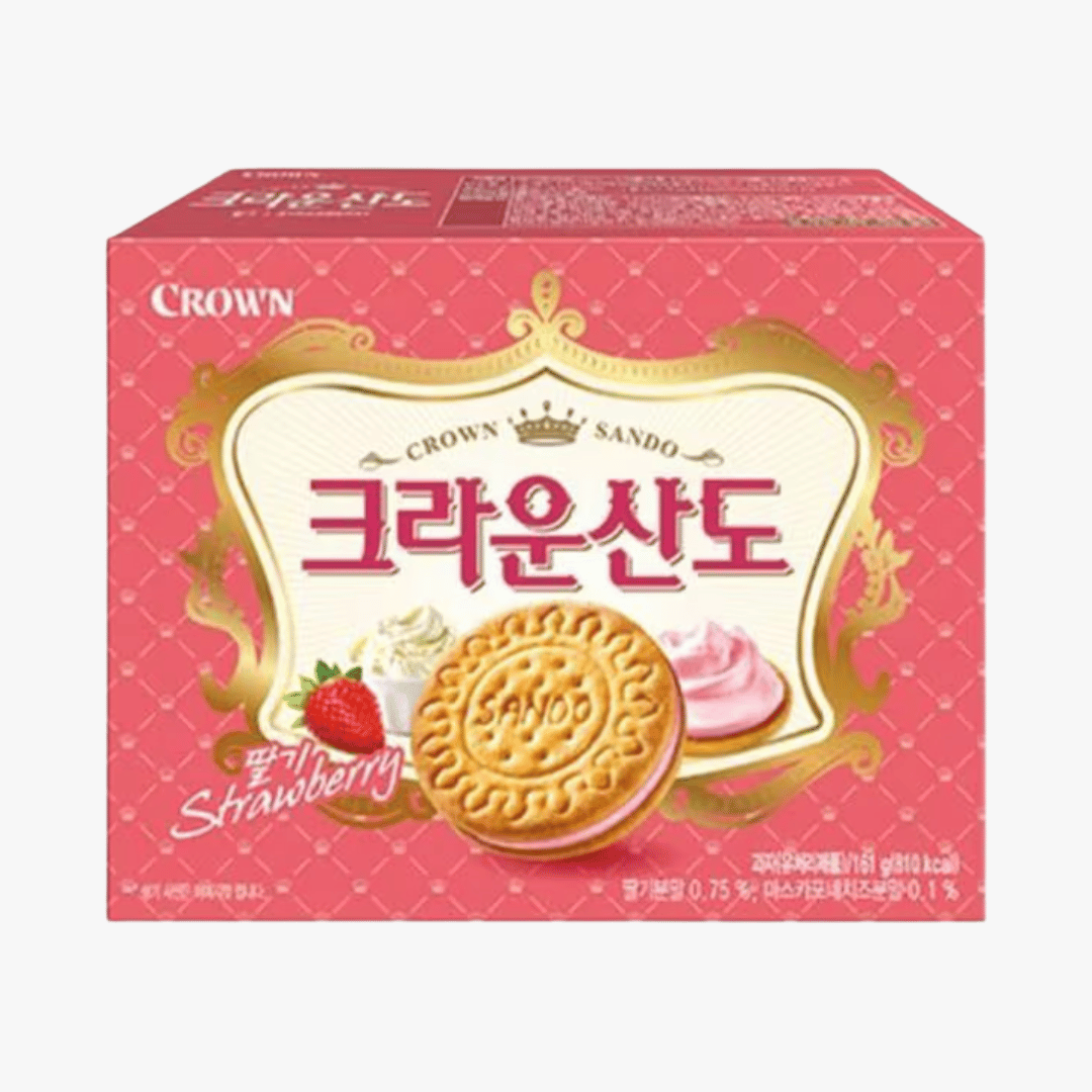 Crown Sando Biscuit Sandwich 323g 2 Flavors