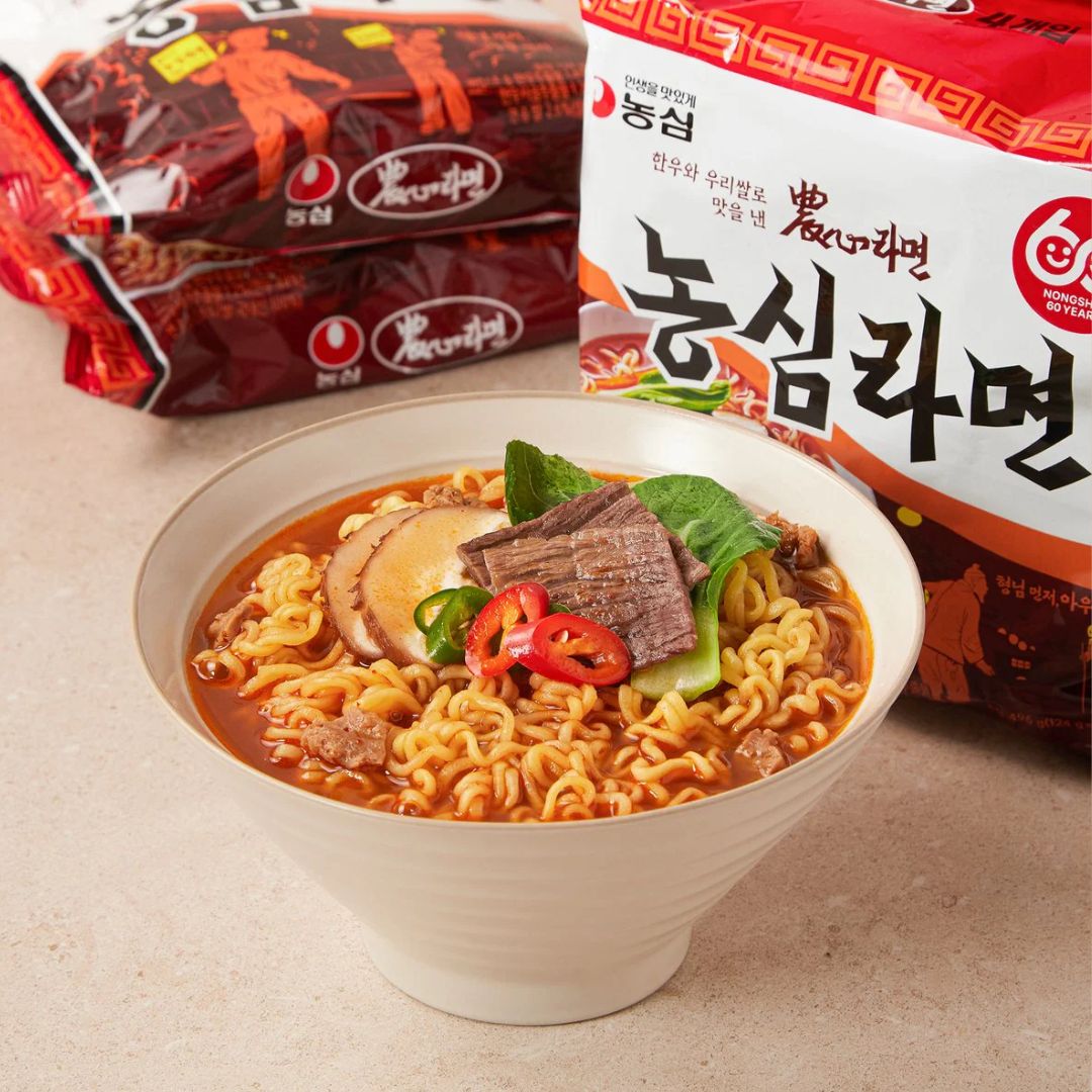 Nongshim Nongshim Ramyun 124g × 4Pack
