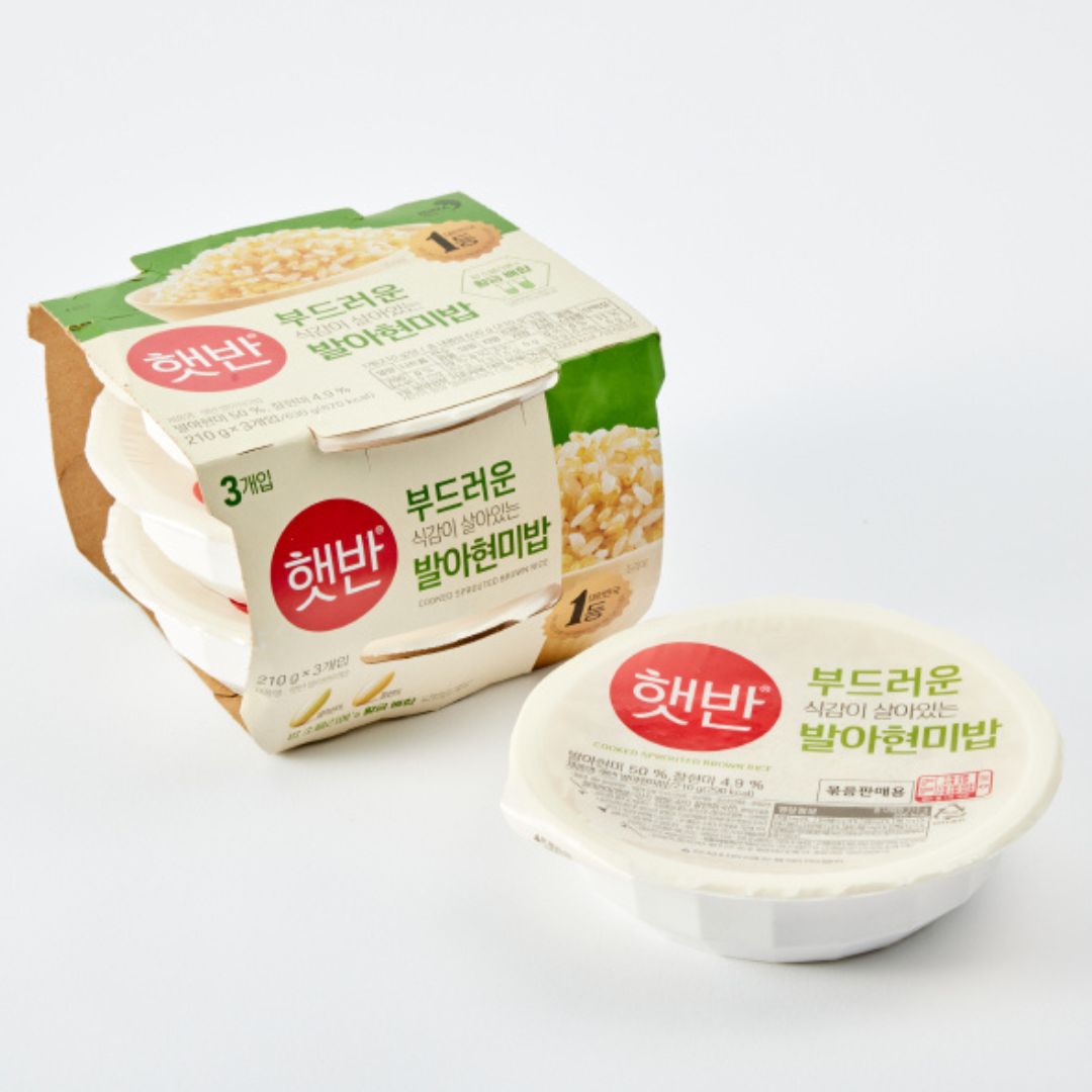 CJ Germinated Brown Rice 210g × 3 Packs