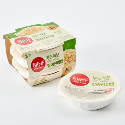 CJ Germinated Brown Rice 210g × 3 Packs