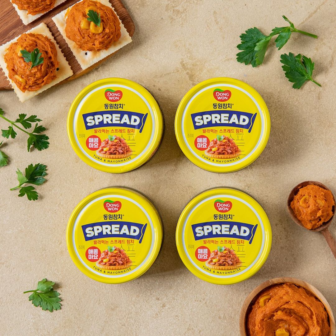 Dongwon Spreadable Mayo Tuna 100g [2 Flavours]