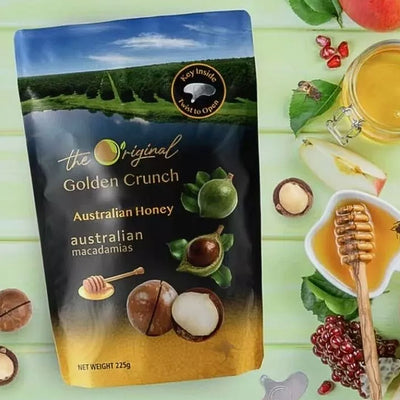 HappyNut Macadamia Golden Crunch 225g