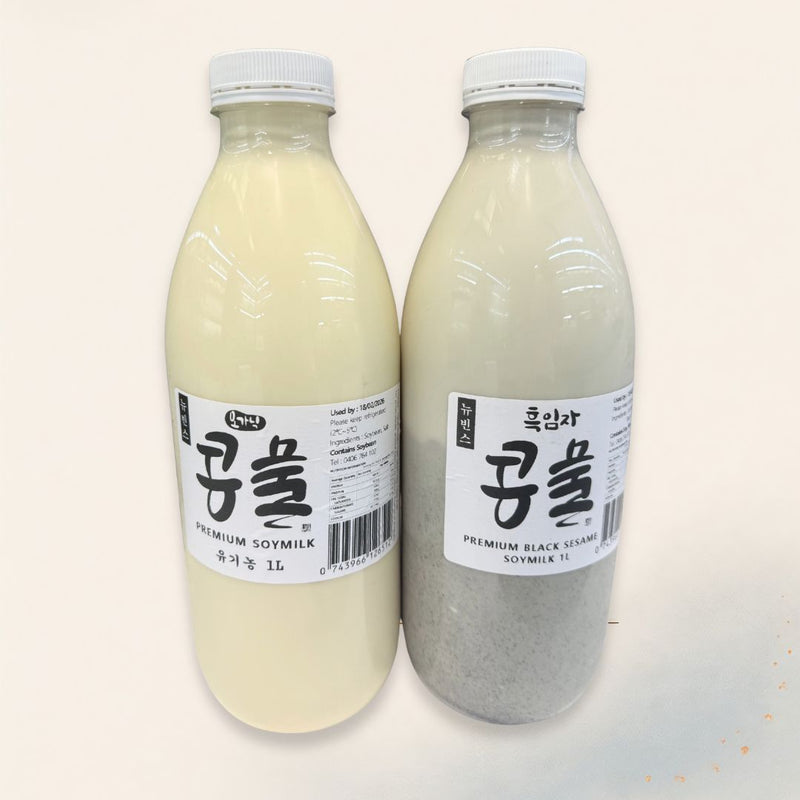 New Beans Premium Soy Milk 1L 2 Types