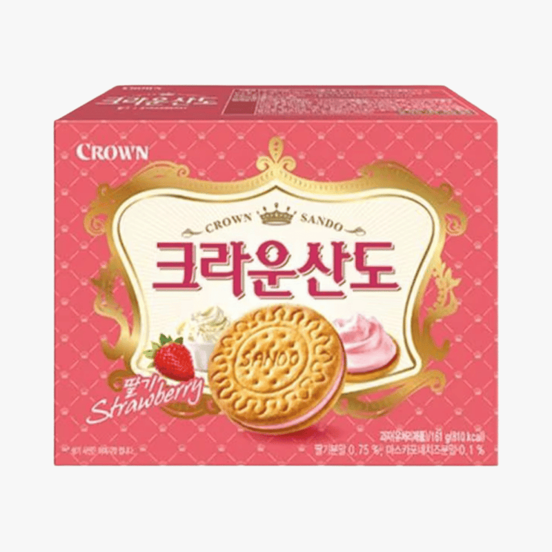 [크라운] 크라운산도 딸기 323g