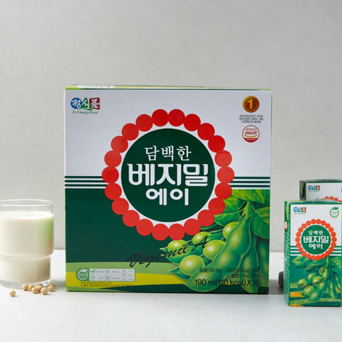 Rich & Healthy Soy Milk🤍Vegemil Soy Milk 190ml × 16 Pack